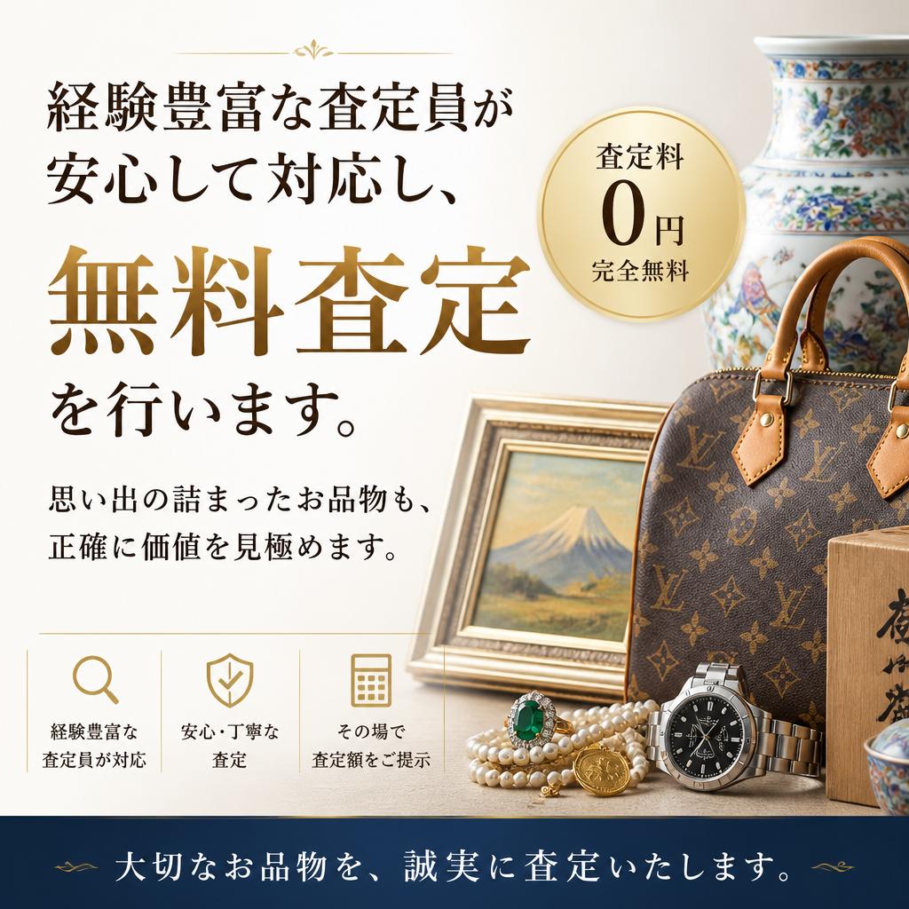 安心の査定サービス