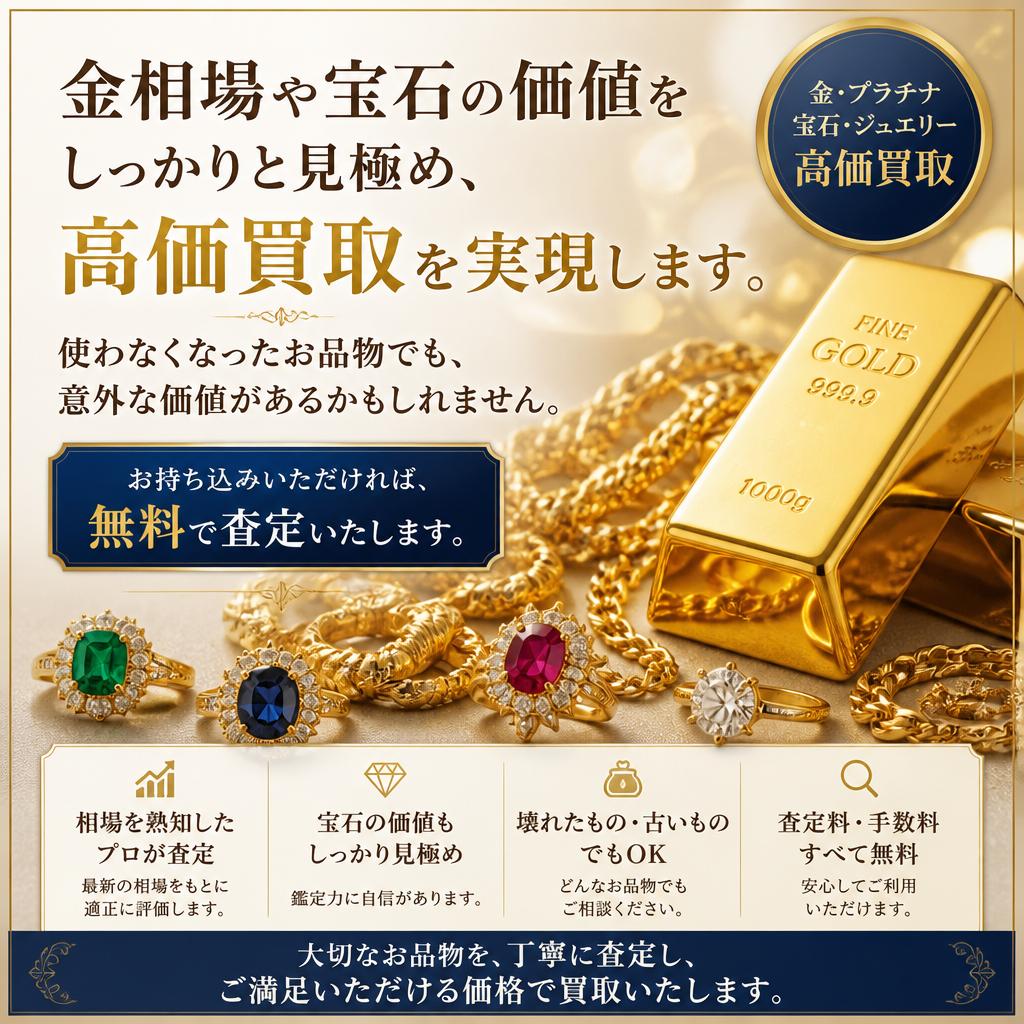 高価買取の魅力
