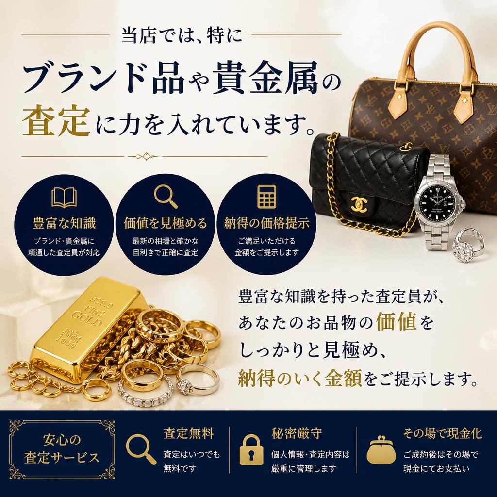 高価買取の秘密
