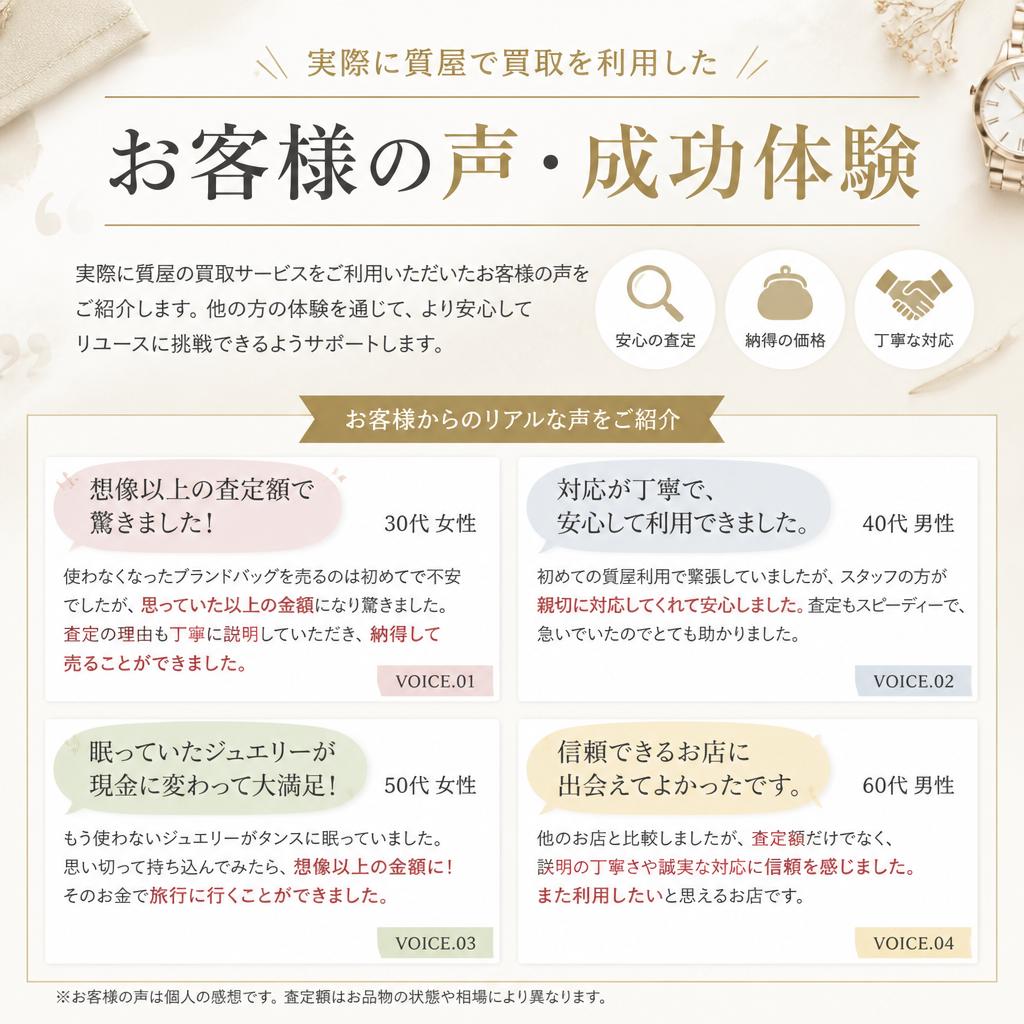 リユースの成功例とお客様の声